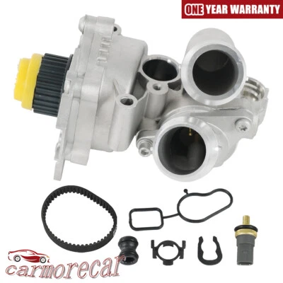 Aluminum Water Pump For 2008-2016 Audi A3 A4 A5 VW CC TT Tiguan 2.0T 06H121026AB - Image 1 of 4