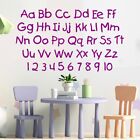 Nursery Wall Stickers English Alphabet And Numbers Decal Children Room School