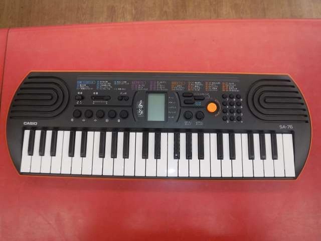 Casio Inc., Teclado portátil de 44 teclas (SA-81) : :  Instrumentos Musicais