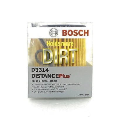 For Ford Escape Mazda 3 5 6 Mercury D3314 BOSCH OE Distance Plus Oil Filter - Image 1 of 4
