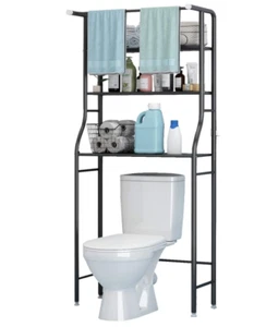 65'' Shelf Bathroom laundry The Toilet Rack,Bathroom Corner Stand Storage - Picture 1 of 4
