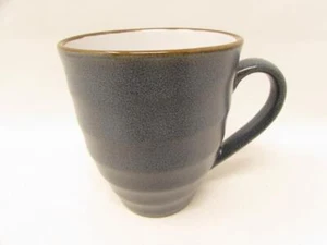 Metallic Breeze by Johnson Brothers Mug Blue/Gray Rim, Luster Ring  b372 - Picture 1 of 2