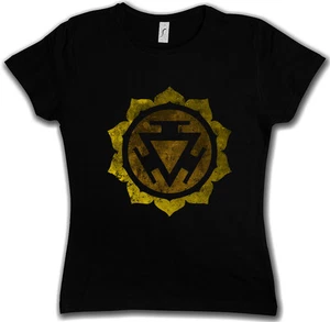 CAMISETA CHAKRA MANIPURA MUJER Mystic Esoterik Energía Cuerpo Alma Yoga Astral - Imagen 1 de 1