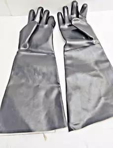 Ansell 09-928 Neopren chemikalienbeständige Handschuhe 18" Länge - Bild 1 von 7