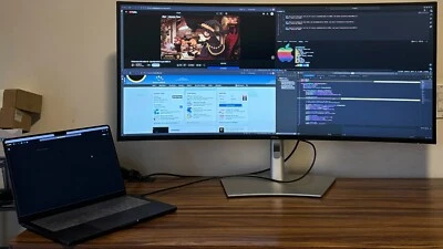 Dell UltraSharp 40 inch Curved WUHD Monitor- U4021QW - Image 1 of 2