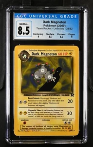 🧲 Dark Magneton 2000 Team Rocket 28/82 CGC 8.5 Pokemon - Picture 1 of 2