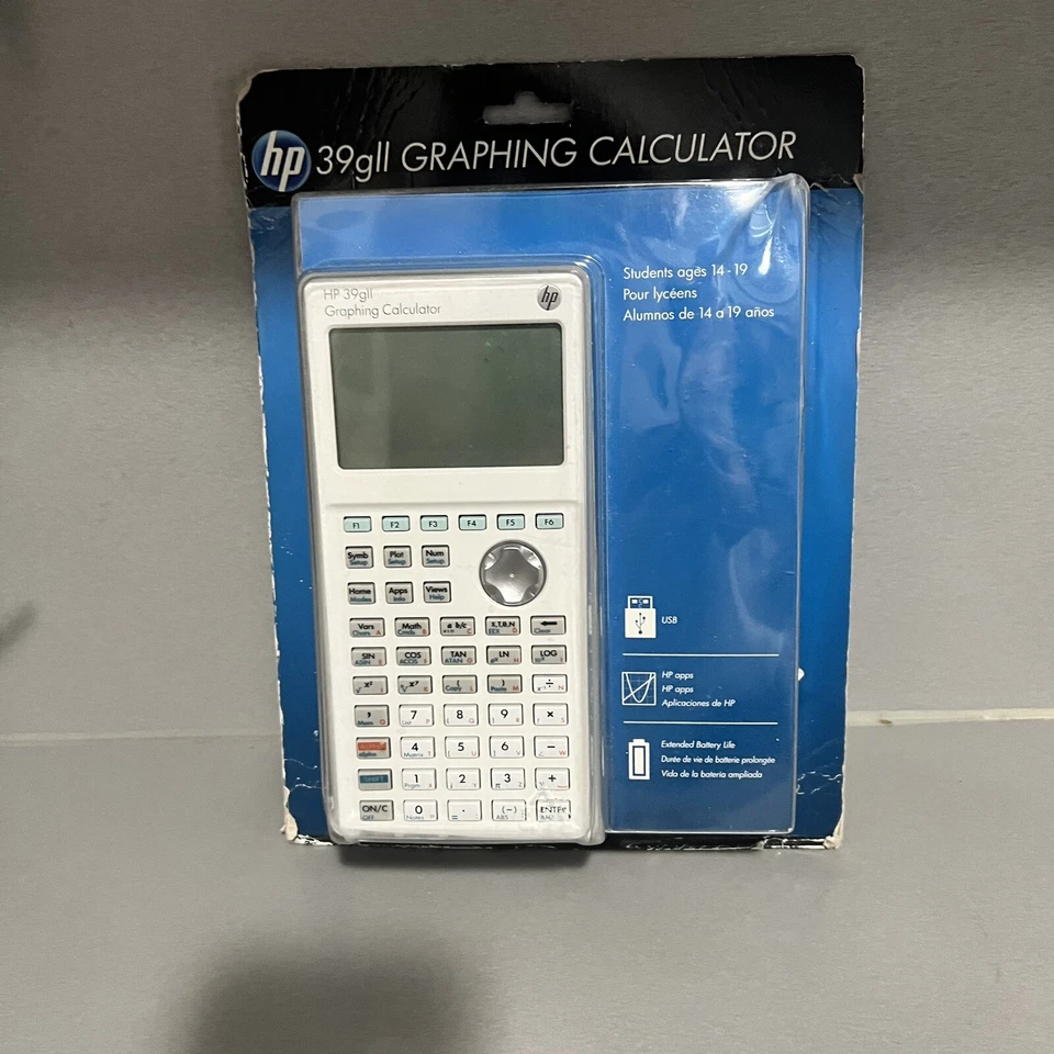 Rare Hewlett Packard HP 39gII Graphing Calculator - Image 1 of 2