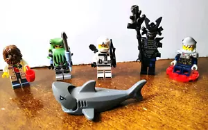 LEGO NINJAGO 70631 GARMADON'S VOLCANO LAIR MINIFIGURE SET FOUR EYES ZANE STEVE - Picture 1 of 14