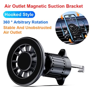 MAGNETIC MAGSAFE CELL PHONE HOLDER FOR IPHONE 16 15 14 13 12 AIR NOZZLE - Picture 1 of 13