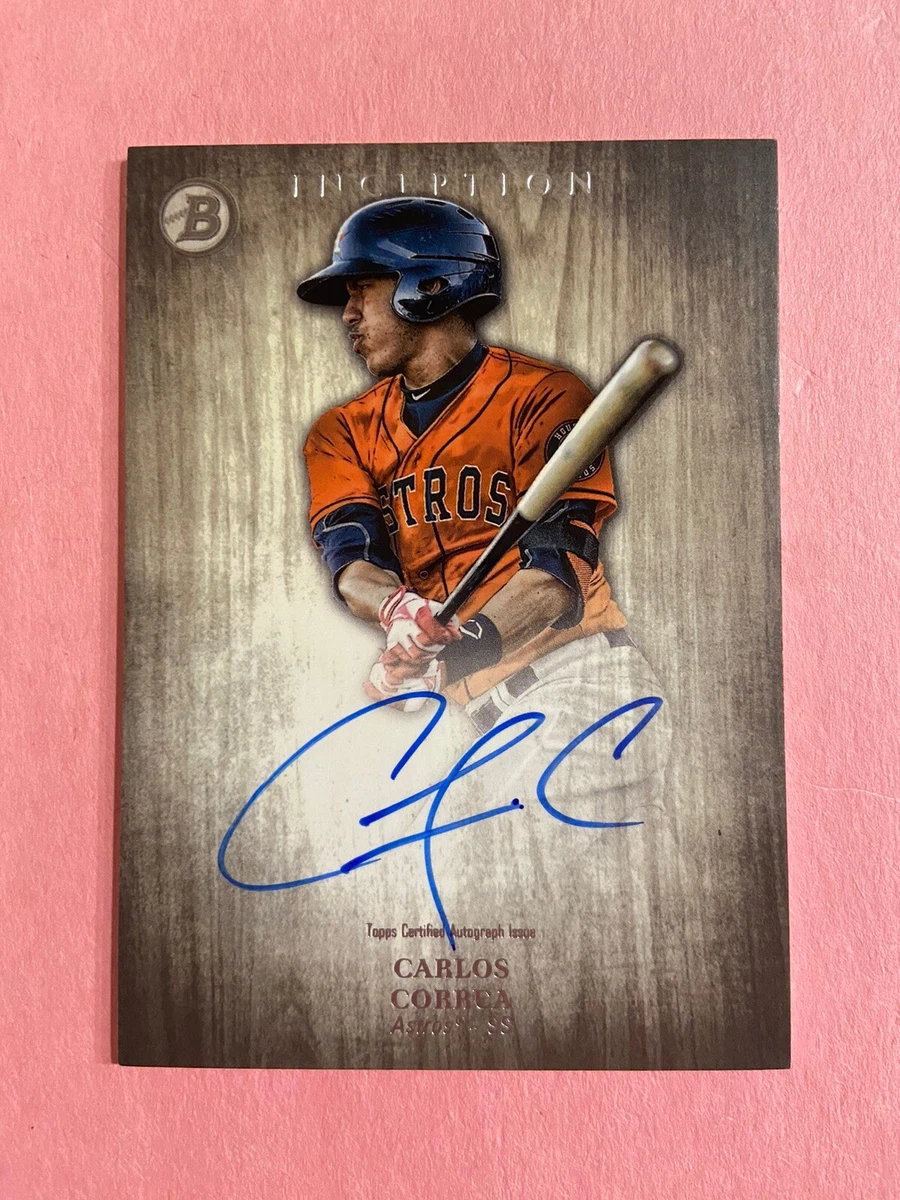 Bowman Carlos Correa Baseball Sports Trading Cards & Accessories
