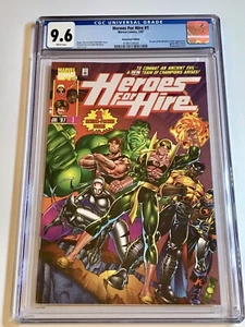 1997 HEROES FOR HIRE #1 1ST APPEARANCE OF 2ND WHITE TIGER RARE NEWSSTAND CGC 9.6 - Picture 1 of 8
