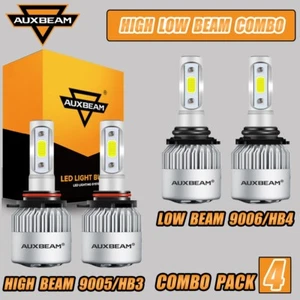 For Chevy Silverado 1500 2500HD 1999-2006 Auxbeam LED Headlight Hi-Lo Bulbs Kit - Picture 1 of 12