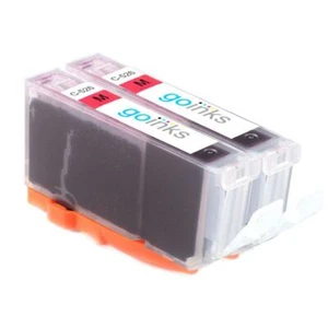 2 Magenta Ink Cartridges to replace Canon CLI-526 (CLI-526M) Compatible - Picture 1 of 1