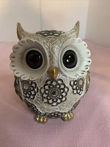 Adorable Owl Figurine Big Eyes Cute Owl Statue - Picture 1 of 7