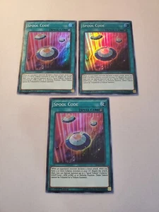 Yugioh - Spool Code FIGA-EN040 NM 1st ed Super Rare x3 - Picture 1 of 1