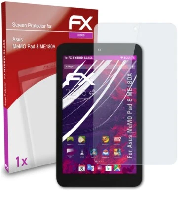 atFoliX Pellicola Vetro per Asus MeMO Pad 8 ME180A 9H Armatura di protezione - Immagine 1 di 4