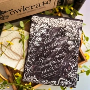 Kingdom of the Wicked and Deathless Book Sleeve Cover OwlCrate Kerri Maniscalco - Picture 1 of 3