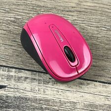 Microsoft 1571 Wireless Mobile 3500 Pink/Black 3-Button USB Optical Mouse