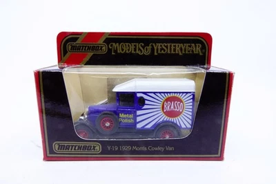 6087 Matchbox Modell of Yesteryear Y-19 1929  Morris Cowley Van Brass 1:39 - Bild 1 von 3