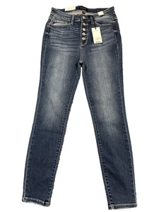 Ember Judy Blue Jean Button Fly Skinny Fit High Waist 9/29 NWT - Picture 1 of 8