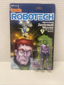 Vintage 1985 Matchbox Robotech Micronized Zentraedi Warrior 3,75" Figur versiegelt - Bild 1 von 4