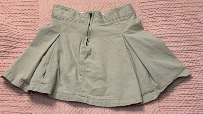 Gap Niños Niñas Uniforme Caqui Falda Skort Plisado Caqui Talla 7 Hermosa Oferta Foto 1 de 4