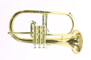 Jupiter JFH1100R Bb Flugelhorn Brass Lacquer Musical instrument Professional - Picture 1 of 12