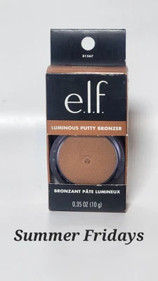 Elf Luminous Putty Bronzer  Vacay Mood -Day Trip- Summer Fridays- Bronzed Belle. - Image 1 of 4