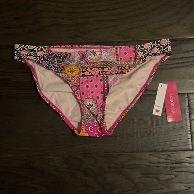 NWT Xhileration Hipster Floral Paisley Bikini Bottom Size Medium - Image 1 of 2