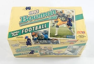 Bowman Football Jumbo 1993 caja sellada (20 paquetes) - Imagen 1 de 2