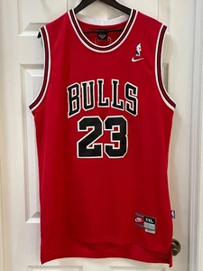 Nike Chicago Bulls JORDAN #23 COLLECTION Jersey - Made in Korea Size XXL - Picture 1 of 9