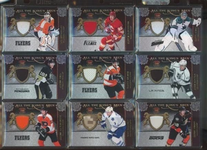 2011-12 Crown Royale All The Kings Men Materials Jersey Lot Of 10 Cards - Picture 1 of 4