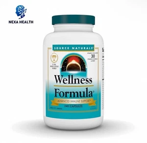 Source Natural Wellness Formula 240 Tablets, Immune System Support, Exp 11/28 - Picture 1 of 2