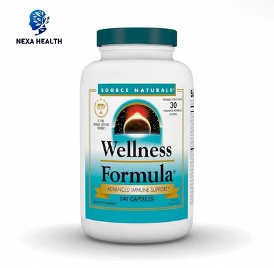 Fórmula Source Natural Wellness 240 Cápsulas Apoyo al Sistema Inmunológico Exp 11/28 Foto 1 de 2