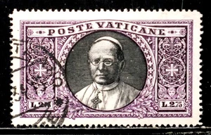 VATICAN CITY: 1933 CLASSIC ERA STAMP SCOTT #31 CV $90 SOUND - Picture 1 of 1