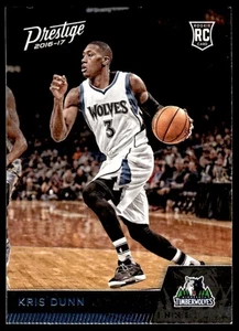 2016-17 Panini Prestige Kris Dunn #155 Rookie Minnesota Timberwolves - Picture 1 of 2