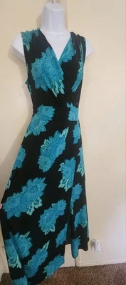 New York Company Emerald Green Maxi Dress Sz M - Image 1 of 4