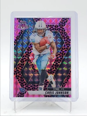 CHRIS JOHNSON 2025 MOSAIC PINK SPECTRIS FOTL PRIZM TITANS /13 Q5461 - Image 1 of 2