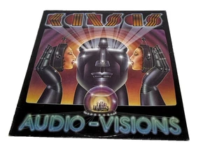 Kansas Audio Visions Vinyl LP 1980  Kirshner 84500 HOLLAND  Ultrasonic Cleaned - Foto 1 di 4