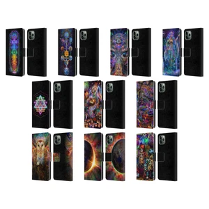 OFFICIAL JUMBIE ART VISIONARY LEATHER BOOK WALLET CASE FOR APPLE iPHONE PHONES - Picture 1 of 16