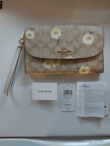 Bolso de Mano Coach Signature Estampado Margarita Gemma #C3052 (Nuevo Con Etiqueta) - Imagen 1 de 10