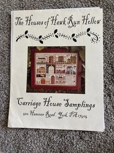 Houses of Hawk Run Hollow Cross Stitch Chart Pack - Carriage House Samplings - Picture 1 of 2