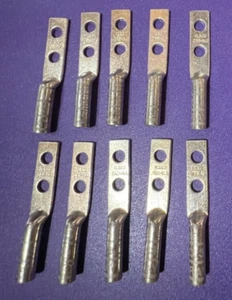 ILSCO CRB-4L2 Long Barrel Compression 2 Hole Lug Die No. 3 grau - 10 Stück NEU - Bild 1 von 3