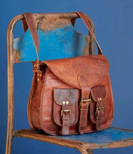 Modische Damen Leder Beuteltasche Schulter Handtasche Umhängetasche Kuriertas - Bild 1 von 4