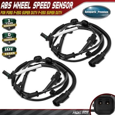 2x Front ABS Wheel Speed Sensor for Ford F-250 Super Duty 17-20 F-350 Super Duty - Image 1 of 4