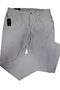 GREG NORMAN HERREN GRAU PERFORMANCE STRETCH GOLFHOSE GR: 34 X 30 NEU MIT ETIKETT - Bild 1 von 4