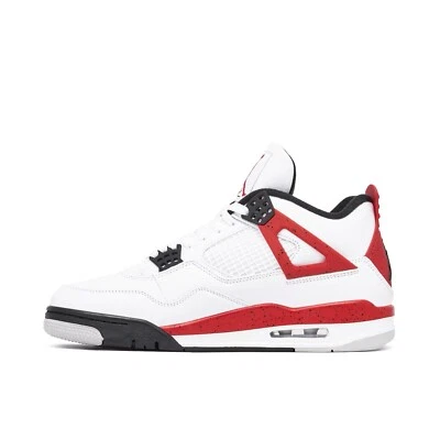 EU Größe 42.5 - Jordan 4 Retro "Red Cement" - NEU & OVP - Bild 1 von 4