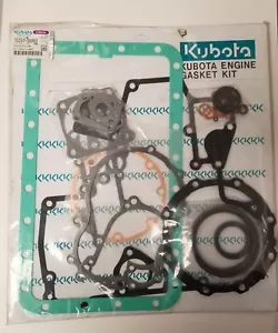 OEM Kubota Engine Lower Gasket Kit 1E253-99363 - Picture 1 of 3