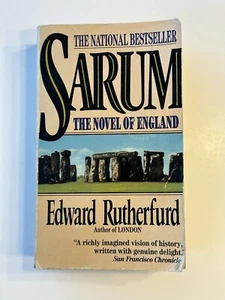 Sarum: The Novel Of England - By Edward Rutherford - Paperback Book - Picture 1 of 11