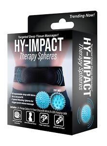 TV Hyper Impact Physiclal Therapy Spheres, Targeted Deep Tissue Muscle Therapy